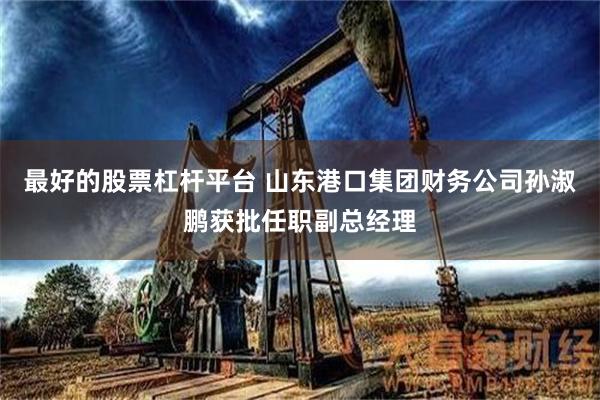 最好的股票杠杆平台 山东港口集团财务公司孙淑鹏获批任职副总经理