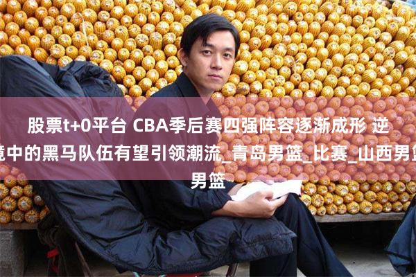 股票t+0平台 CBA季后赛四强阵容逐渐成形 逆境中的黑马队伍有望引领潮流_青岛男篮_比赛_山西男篮