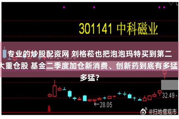 专业的炒股配资网 刘格菘也把泡泡玛特买到第二大重仓股 基金二季度加仓新消费、创新药到底有多猛？